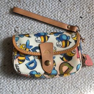 SALE!!! Dooney & Bourke Bumblebee Wristlet Wallet